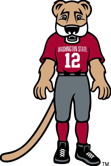 Washington State Cougars Logo - Mascot Logo - NCAA Division I u-z (NCAA ...