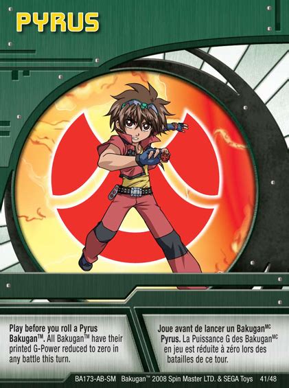 Pyrus (Card) - The Bakugan Wiki