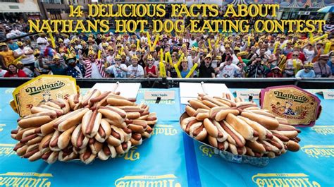 14 Delicious Facts About Nathan’s Hot Dog Eating Contest | A Slice of ...