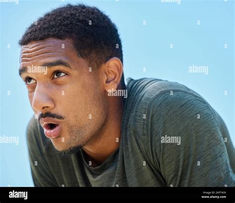 Sweat face outside hi-res stock photography and images - Alamy