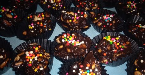 Resep Olahan kacang: Coklat Kacang Simple, ide isi toples kue lebaran ...