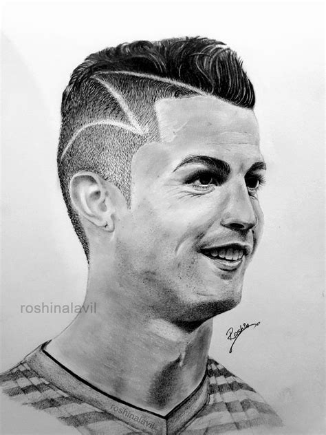 Cristiano Ronaldo # CR7 #pencil sketch | Pencil drawing images, Pencil ...