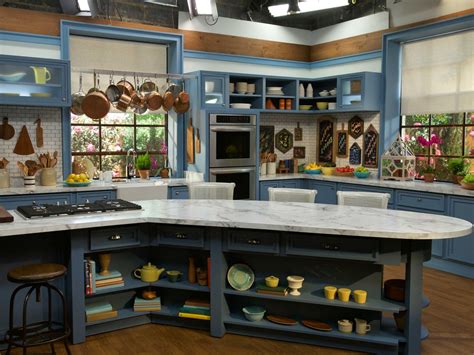 On the Set of The Kitchen | Cottage style kitchen, Kitchen set up, Kitchen