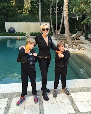 Sharon Stone posts extremely rare family photo with her three sons ...