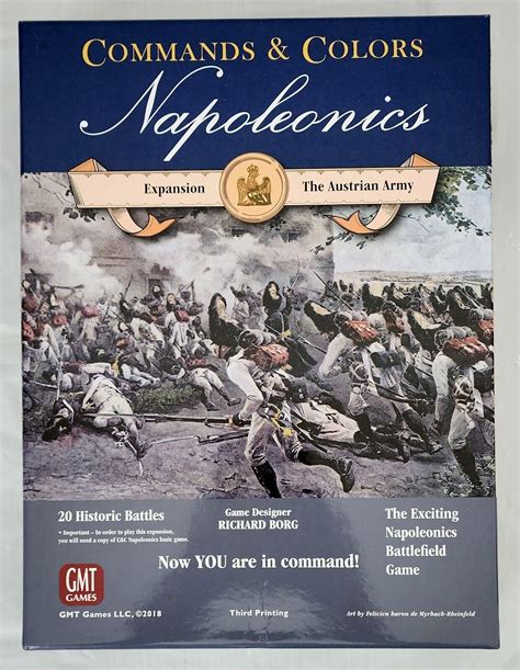 GMT Games:Commands & Colors Napoleonics Expansion - The Austrian Army