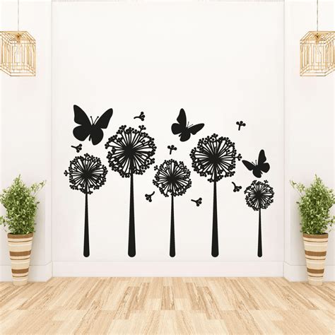 Flower Butterfly Butterflies Garden Flowers Floral Spring Silhouette ...