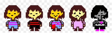 Undertale Frisk Sprite Sheet, HD Png Download - vhv