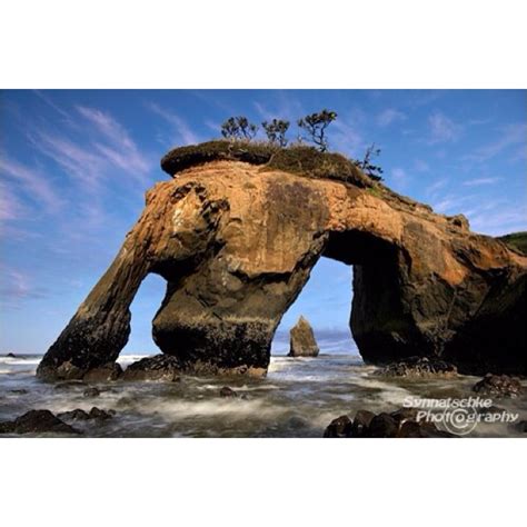 The elephant rock in Taholah, washington before a storm, some has ...