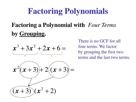 PPT - Factoring Polynomials PowerPoint Presentation, free download - ID ...