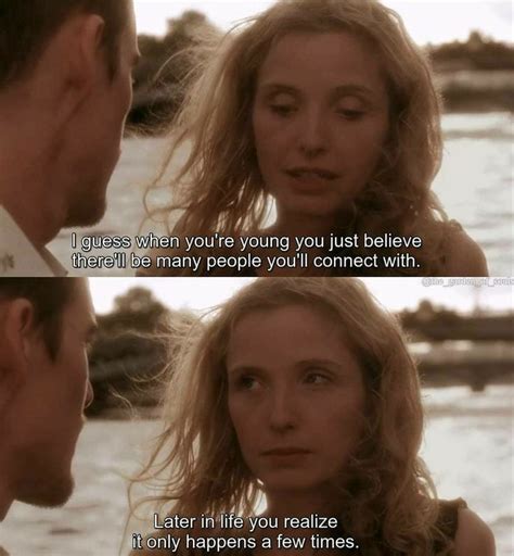 Before Sunset | Favorite movie quotes, Film quotes, Movie quotes