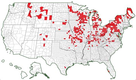 Map of Amish Counties 2022 | Braman's Wanderings