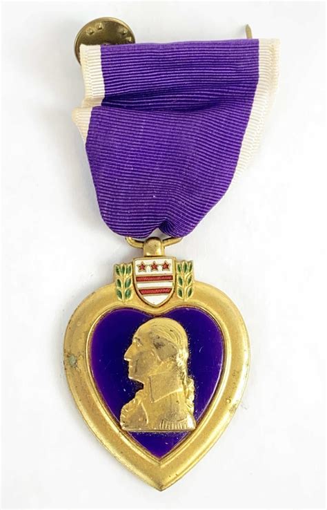 Bid Now: Vintage Purple Heart Military Medal - November 5, 0120 12:00 ...