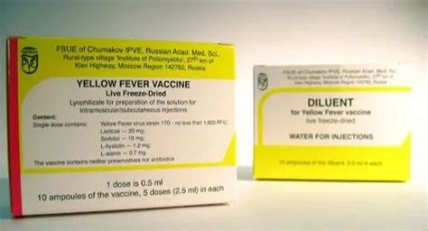 Yellow Fever Vaccine - Pictures