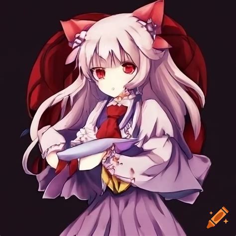 Cute anime touhou characters on Craiyon