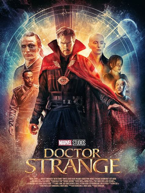 Alternative key art created for Marvel Studios' Doctor Strange. The ...