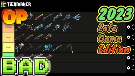 KUVA/TENET Weapon Tier List For Late Game | Warframe 2023 - YouTube