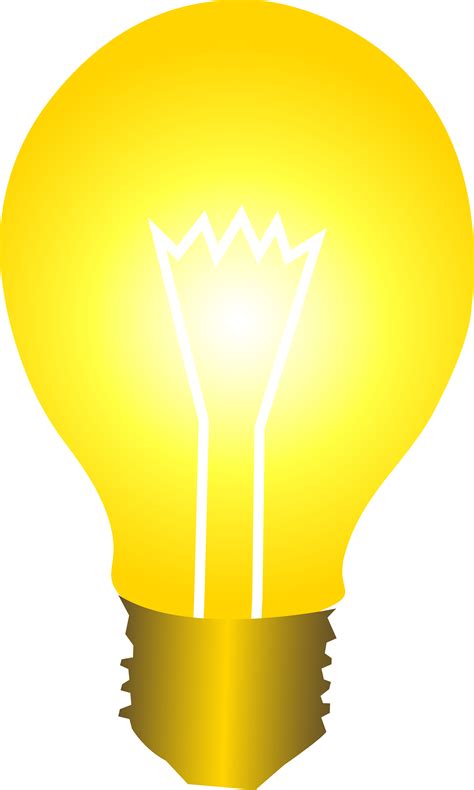 Clip art light bulb free vector for free download about free - Clipartix