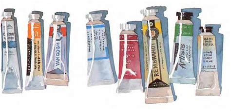 Watercolor Art Supplies at GetDrawings | Free download