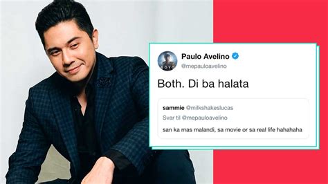 Paulo Avelino Replied To A Bunch Of Tweets From Fans And Twitter ...