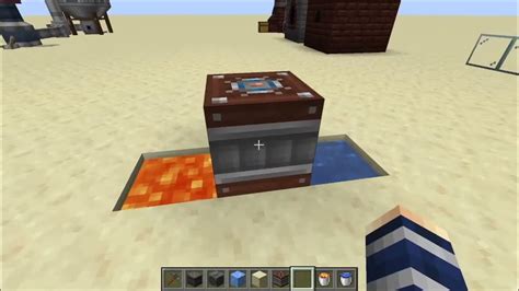 Minecraft thermoelectric generator setup