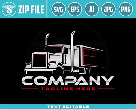 Buy Trucking Svg Trucking Company Logo Moving Truck Semi Truck Online ...