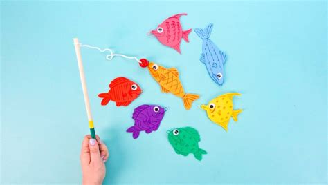 Magnet Fishing Game - Super Simple in 2020 | Magnetic fishing game ...