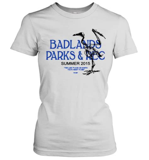 Halsey Merch Badlands Parks And Rec T-Shirt - Trend Tee Shirts Store