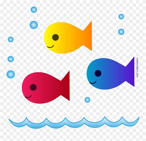 School Fish Clipart - Fun and Colorful Fish Images for Education