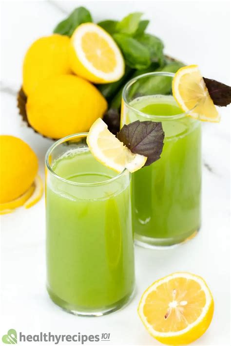 Cucumber and Lemon Juice Recipe - A Healthy and Refreshing Beverage