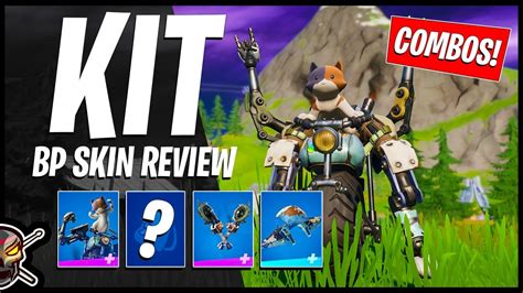 KIT Skin Review | Gameplay + Combos! Before You Buy (Fortnite Battle ...