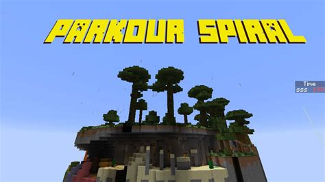 Parkour Spiral Map 1.12.2, 1.12 for Minecraft - 9Minecraft.Net