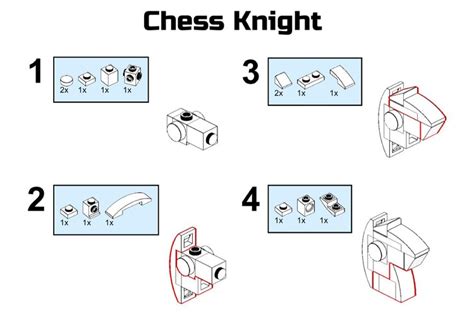 The Queen's Gambit: Instructions to Build a LEGO Chess Set - BrickNerd ...