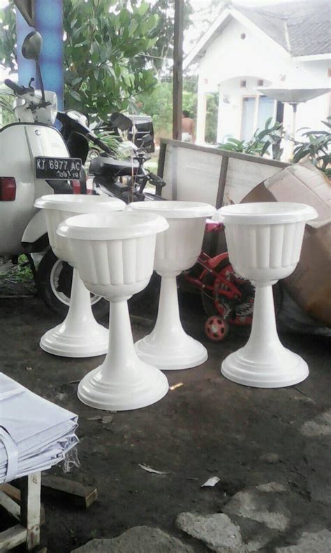 Jual Pot Vas Bunga Plastik Taman Gantung Bibit Tembok Tawon Dekorasi ...