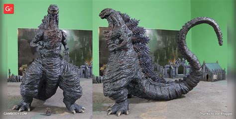 Godzilla Hybrid STL Files For 3D Printing Gambody