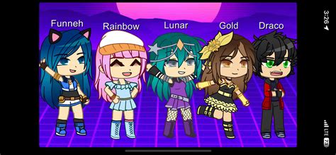 I made the krew in gacha club by ashlyn332 on DeviantArt