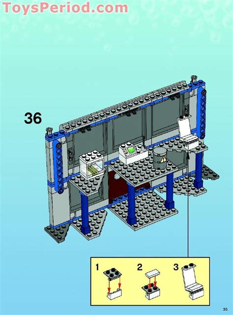 LEGO 4981 Chum Bucket Instructions and Parts List