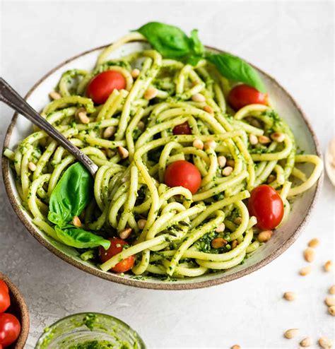 Easy Pesto Pasta Recipe - JoyFoodSunshine