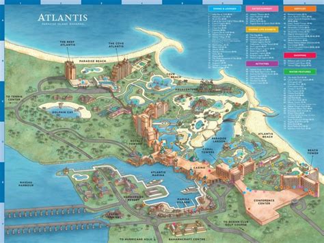 Atlantis Resort Map - Maplets in 2020 | Atlantis resort bahamas ...