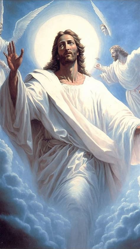 Jesus With Angels, jesus, angels, lord, god, christ, HD phone wallpaper ...