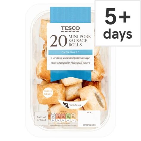 Tesco 20 Mini Sausage Rolls 220G - Tesco Groceries