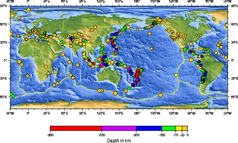 Earthquake Map Usgs | World Map 07