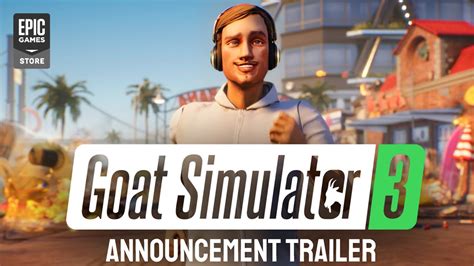 Goat Simulator 3 - Announcement Trailer - YouTube