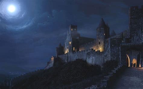 Night Castle Wallpapers - Top Free Night Castle Backgrounds ...