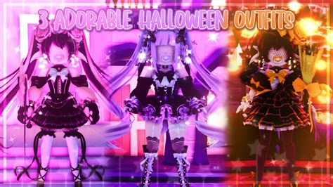 3 adorable halloween outfits || Royale High Outfit Ideas ...