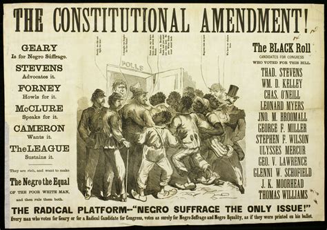 Northern Blacks And The Reconstruction Amendments Genius Of Freedom ...