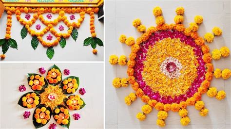 Express Shipping Of Beautiful Rangoli Lord Ganesha Flower Floral ...