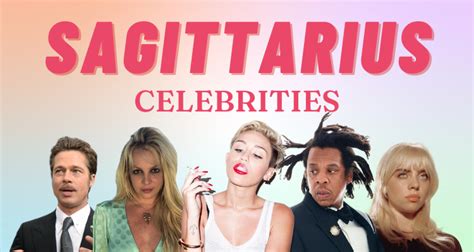 21 Famous Celebrities with the Sagittarius Zodiac Sign | So Syncd