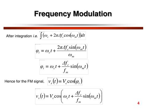 PPT - Angle Modulation – Frequency Modulation PowerPoint Presentation ...