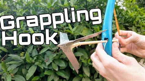 How to make a diy GRAPPLING HOOK. (part 1) - YouTube