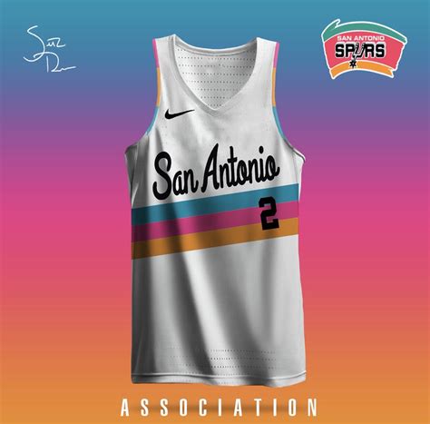 Jersey Spurs Fiesta Logo - San Antonio Spurs Are The Fiesta Colors ...